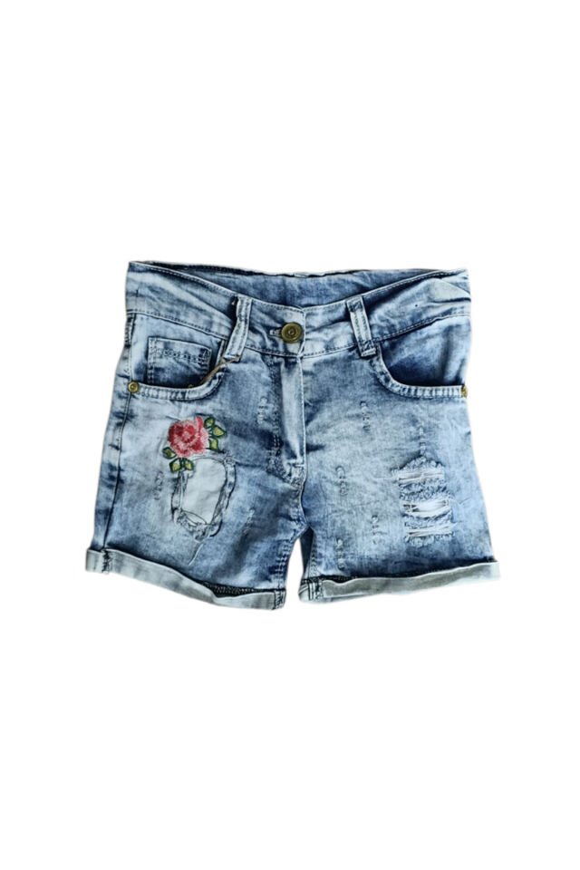 Sercino Kız Bebek Yazlık Kot Şort