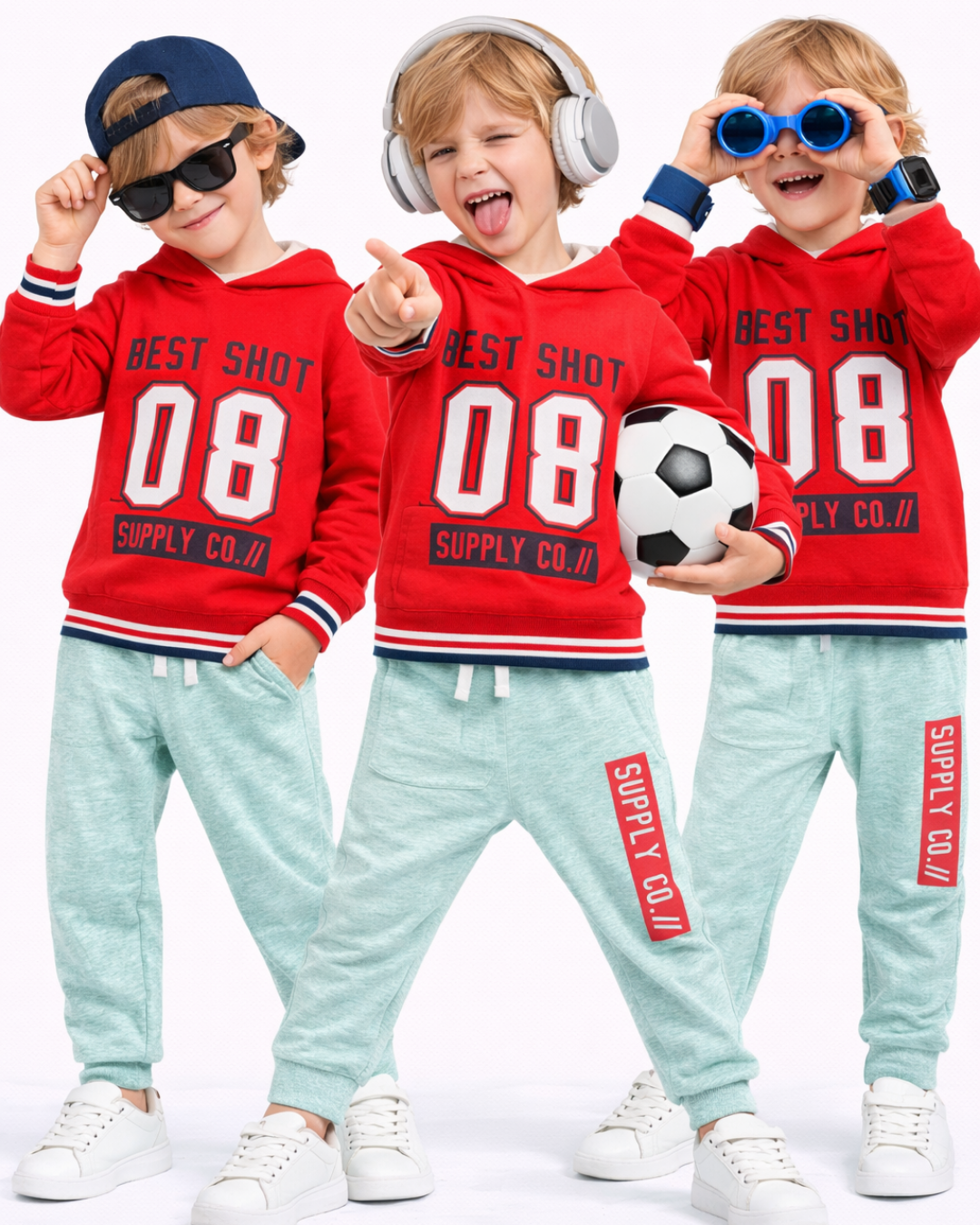 Pelops Erkek Çocuk Spor Eşofman Takım