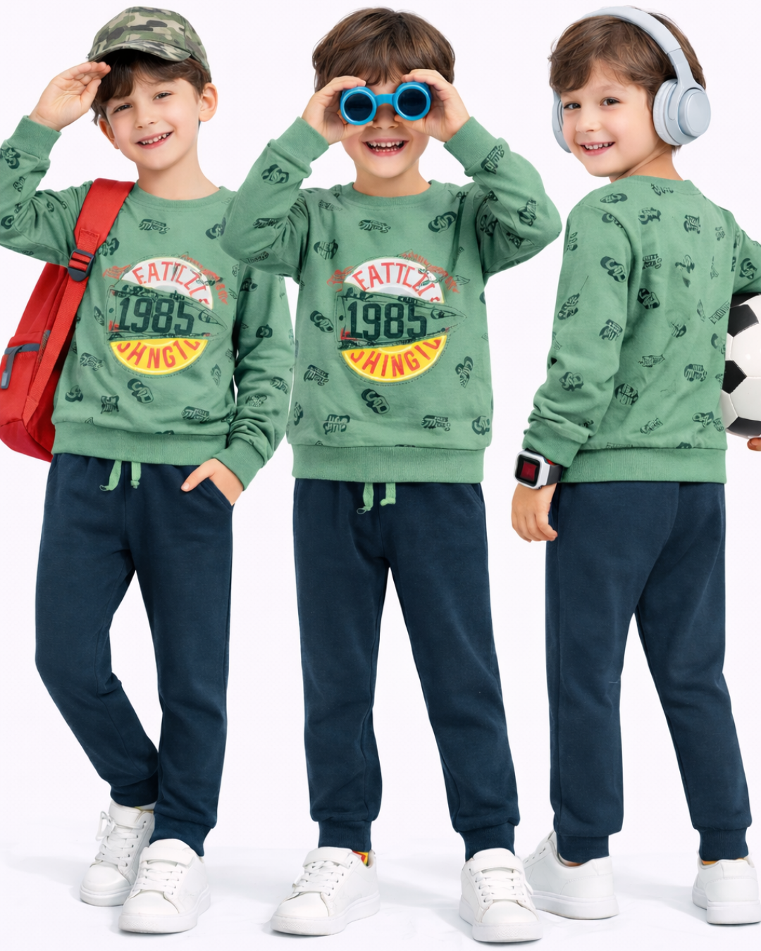 Pelops Erkek Çocuk Spor Eşofman Takım