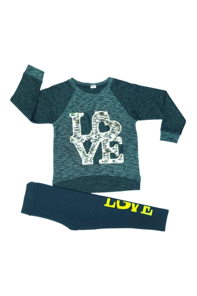 Pelops Kız Çocuk Spor Eşofman Takım