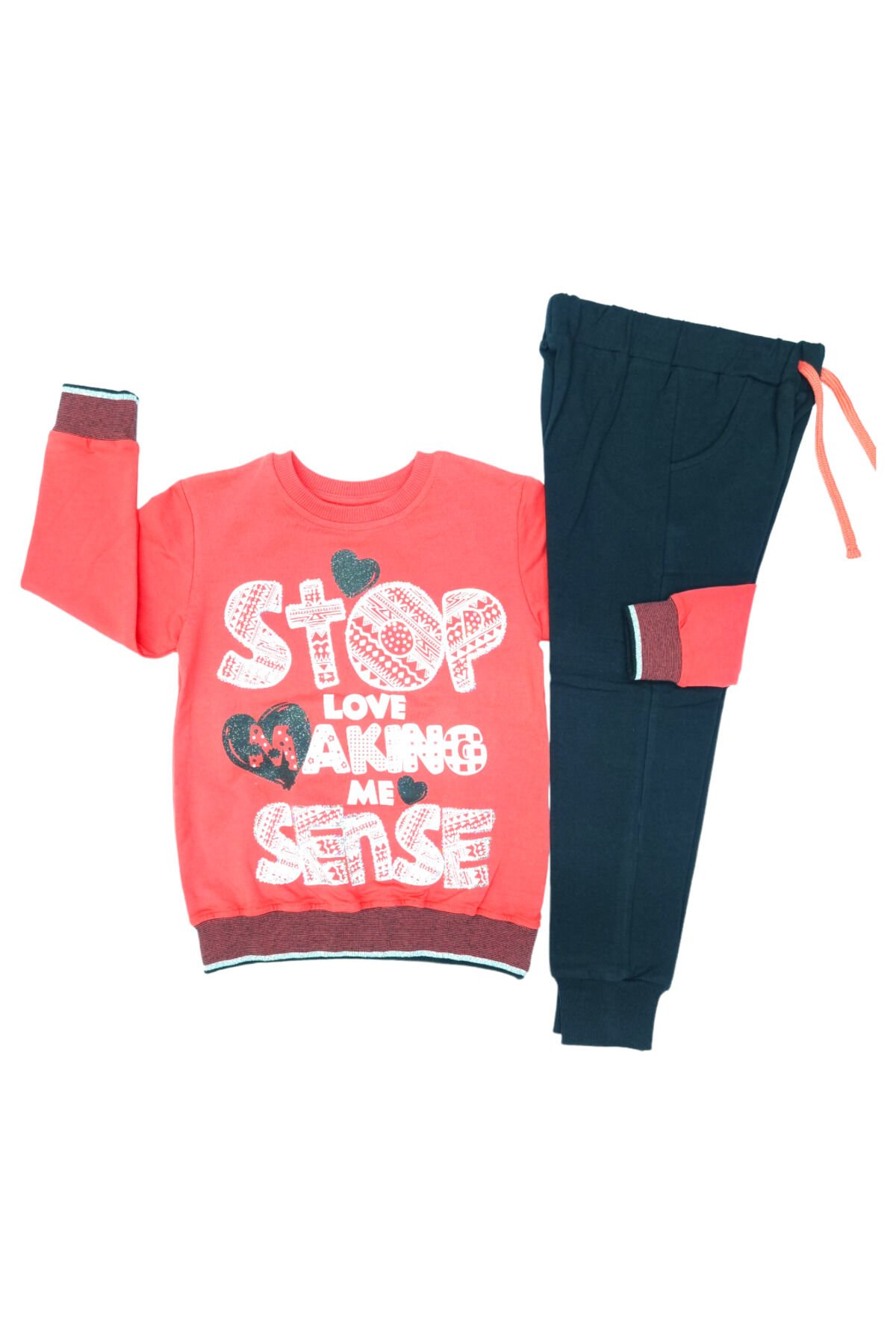 Pelops Kız Çocuk Spor Eşofman Takım