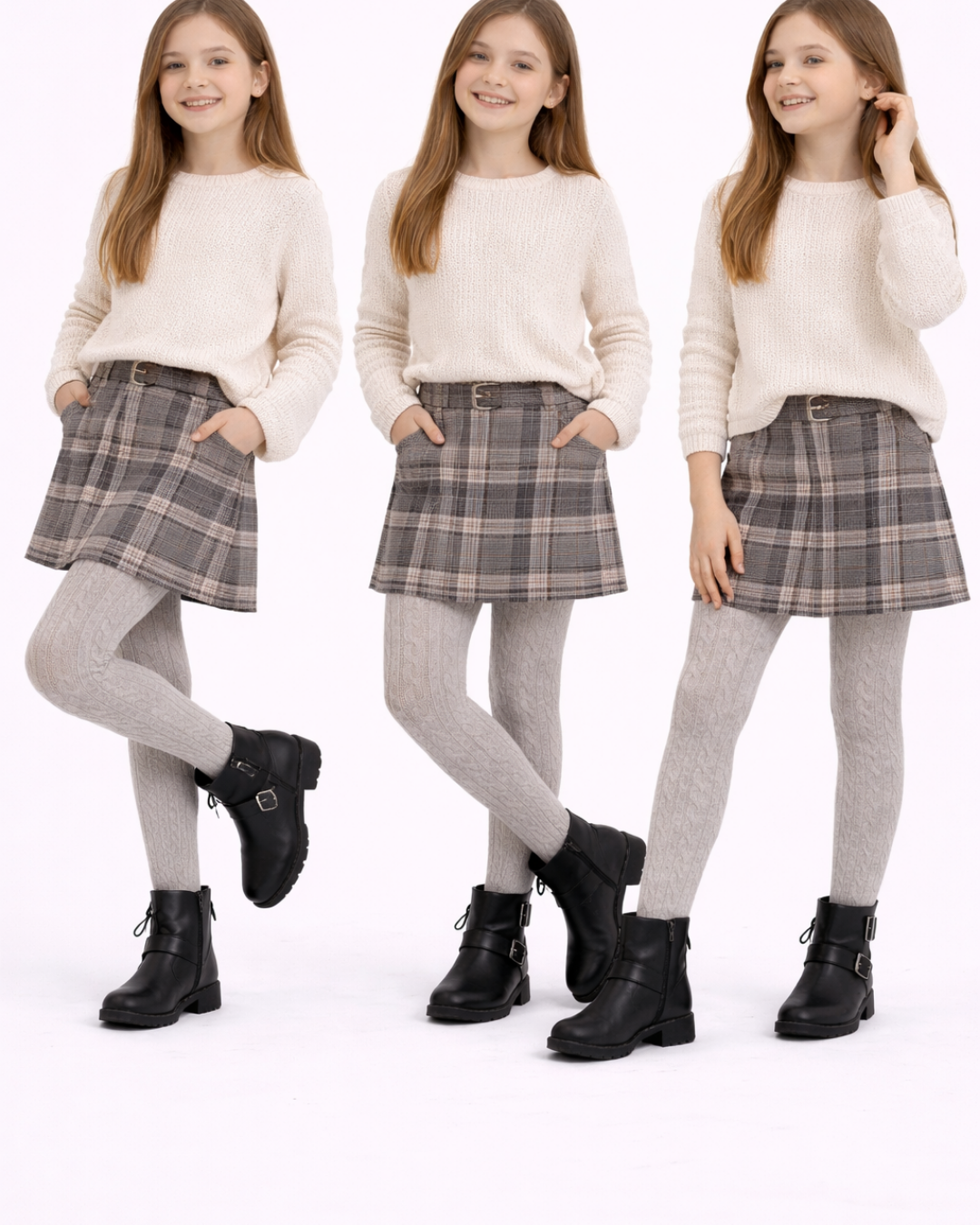 Penti Pretty Kışlık Desenli Külotlu Çorap