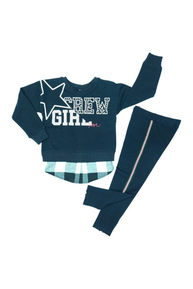 Pelops Kız Çocuk Spor Eşofman Takım