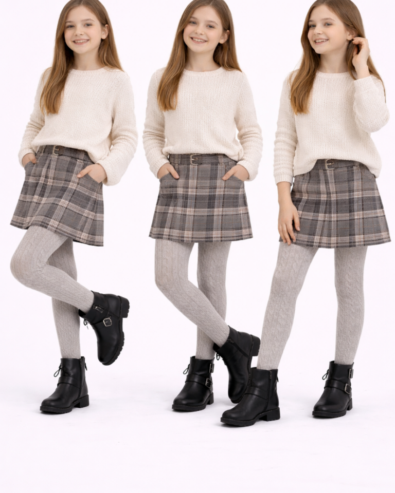 Penti Pretty Kışlık Desenli Külotlu Çorap