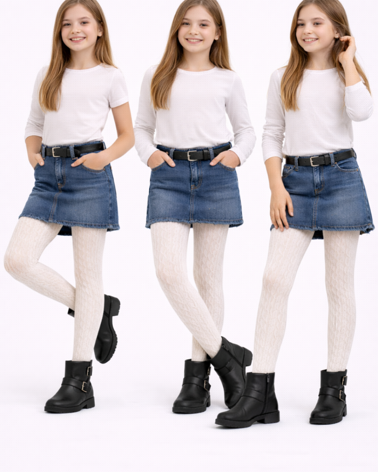 Penti Pretty Kışlık Desenli Külotlu Çorap