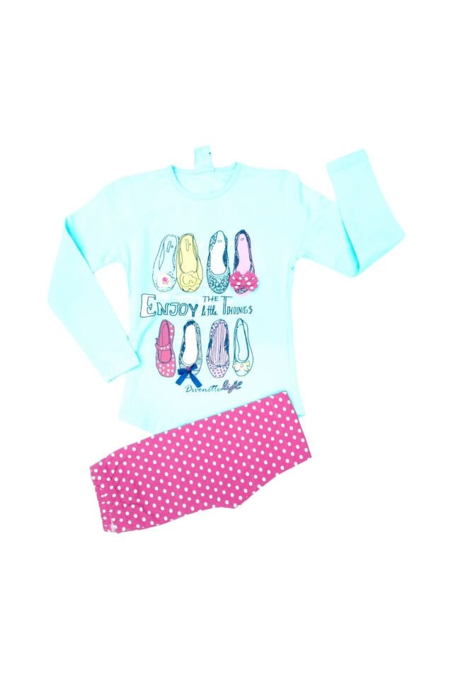 Divonette Kız Çocuk Spor Taytlı Takım