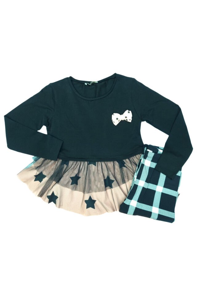 Via Kız Çocuk Spor Taytlı Takım