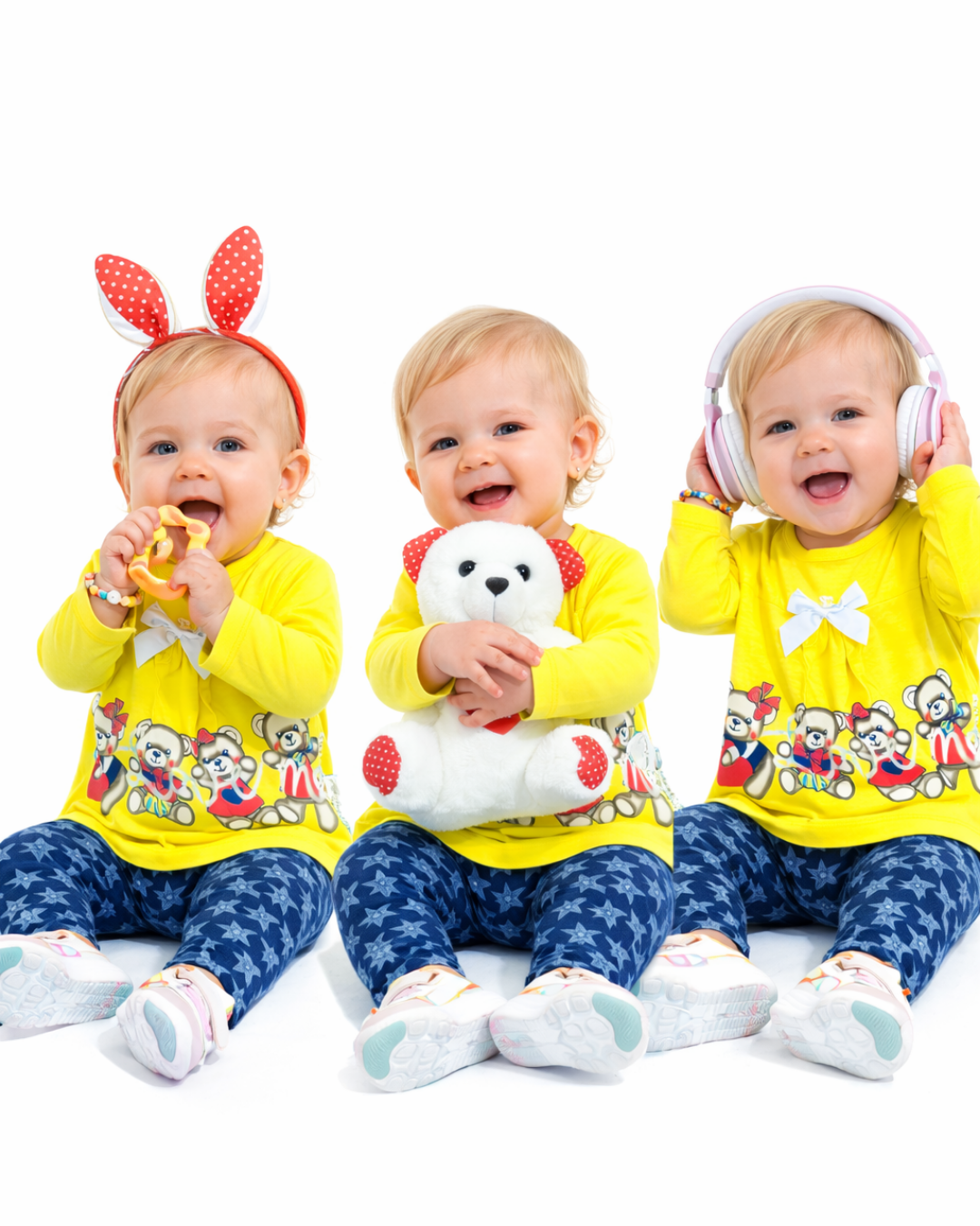 Pepelino Kız Bebek Spor Taytlı Takım