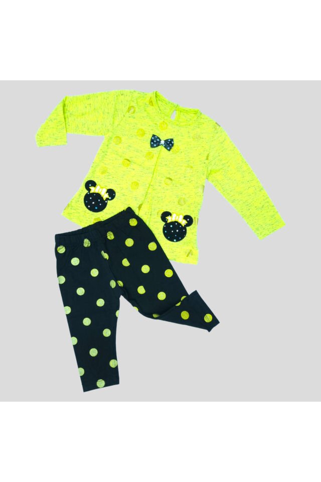 Pepelino Kız Bebek Spor Taytlı Takım