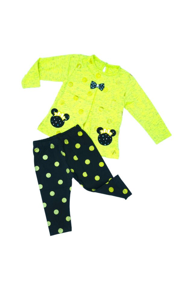 Pepelino Kız Bebek Spor Taytlı Takım