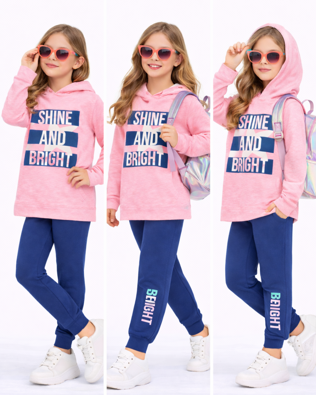 Pelops Kız Çocuk Spor Eşofman Takım