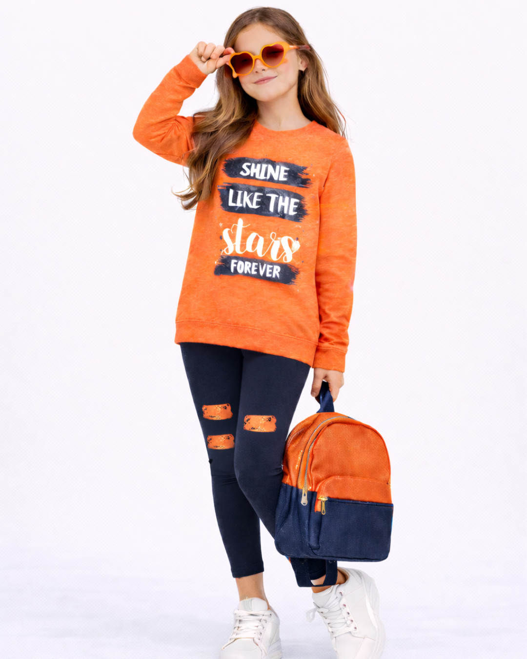 Pelops Kız Çocuk Spor Taytlı Takım