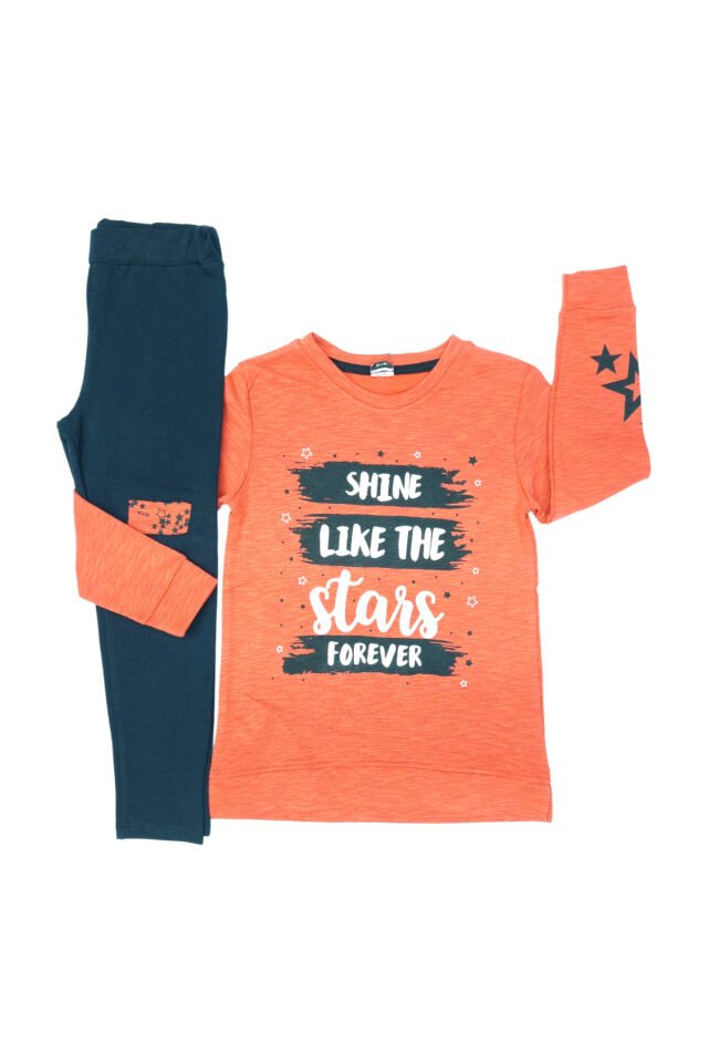 Pelops Kız Çocuk Spor Taytlı Takım