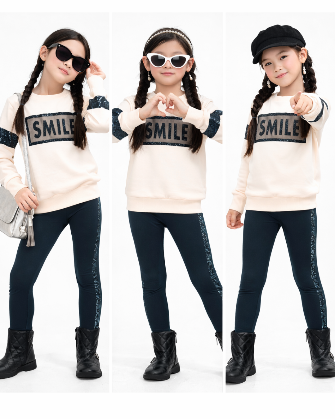 Pelops Kız Çocuk Spor Eşofman Takım