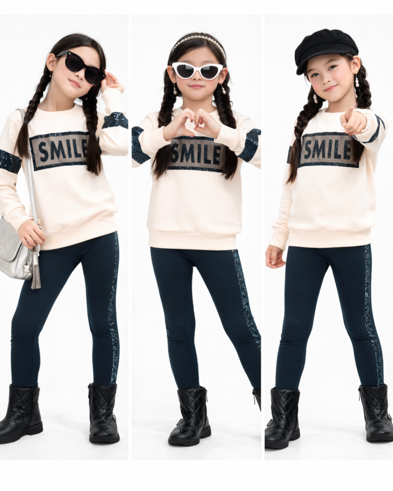 Pelops Kız Çocuk Spor Eşofman Takım