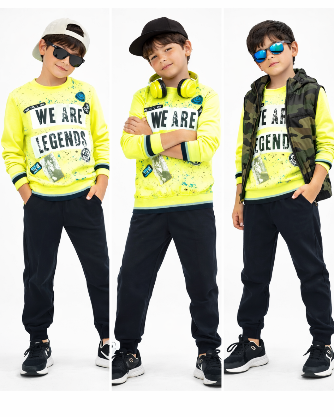 Pelops Erkek Çocuk Spor Eşofman Takım