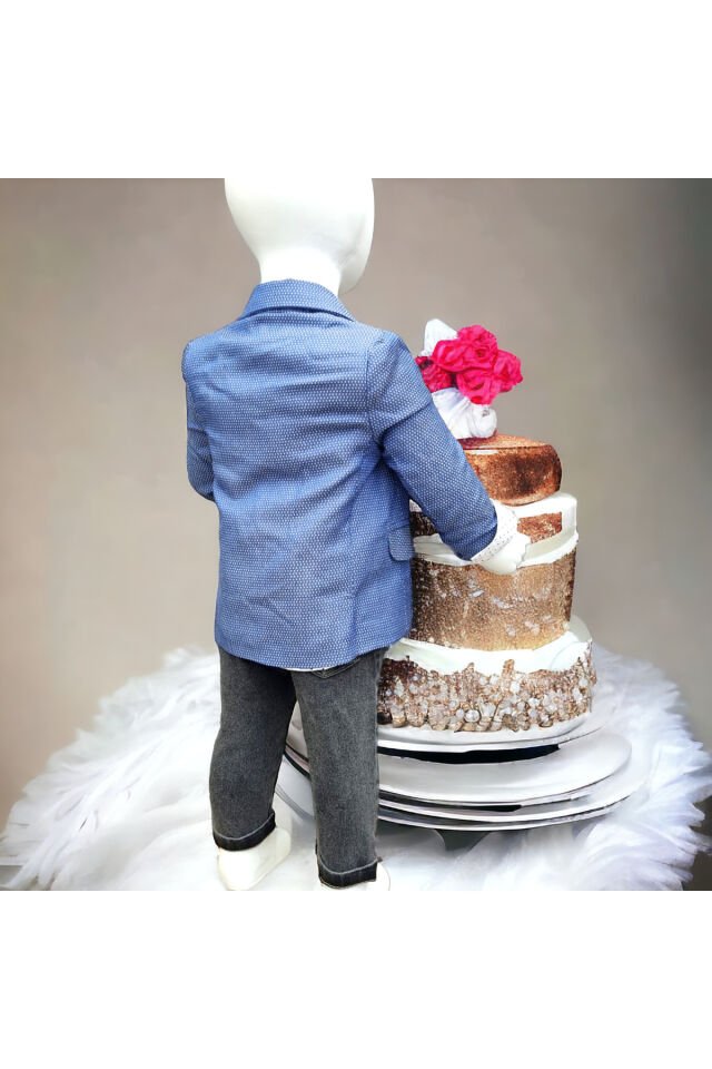 Concept Erkek Bebek Ceketli Üçlü Takım