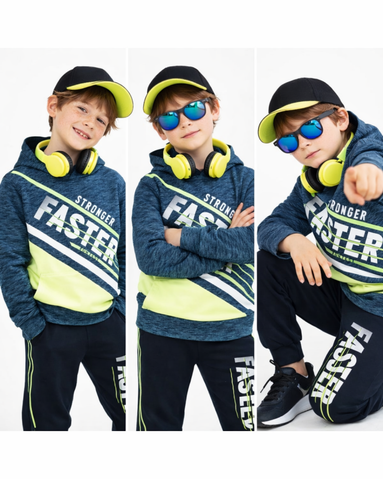 Pelops Erkek Çocuk Spor Eşofman Takım