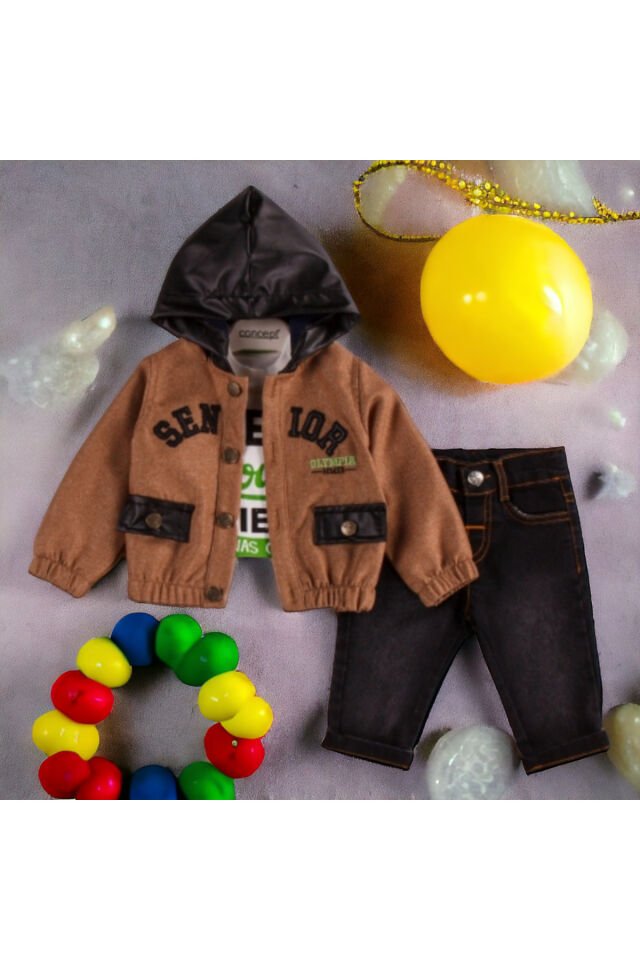 Concept Erkek Bebek Ceketli Takım