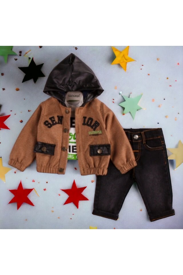 Concept Erkek Bebek Ceketli Takım