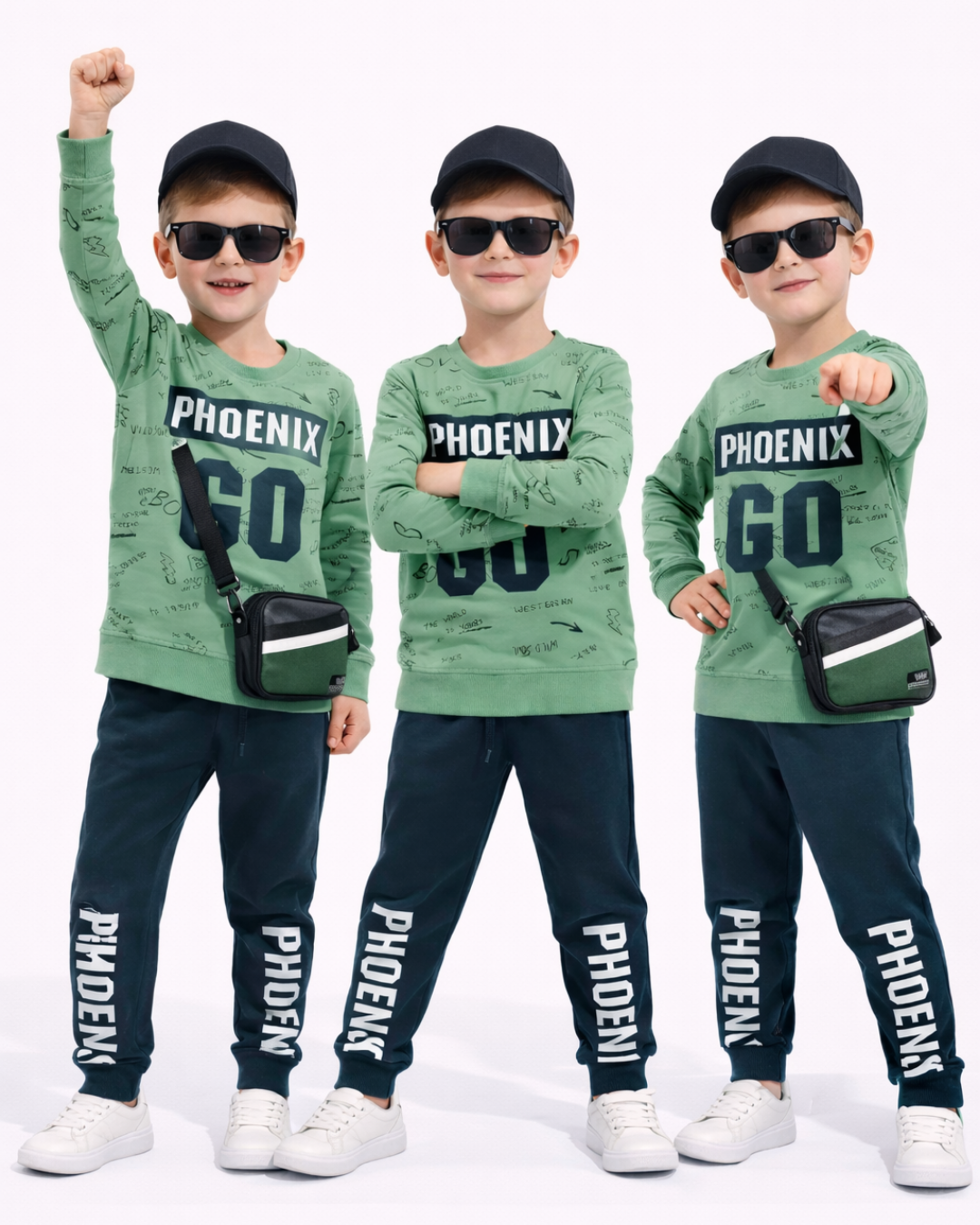 Pelops Erkek Çocuk Spor Eşofman Takım