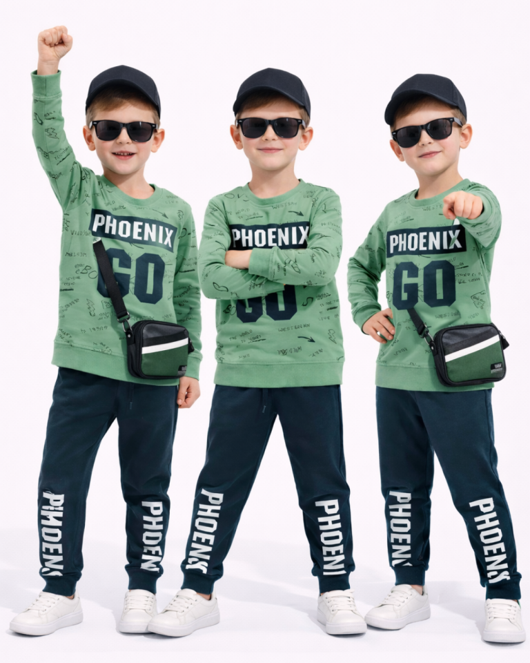 Pelops Erkek Çocuk Spor Eşofman Takım