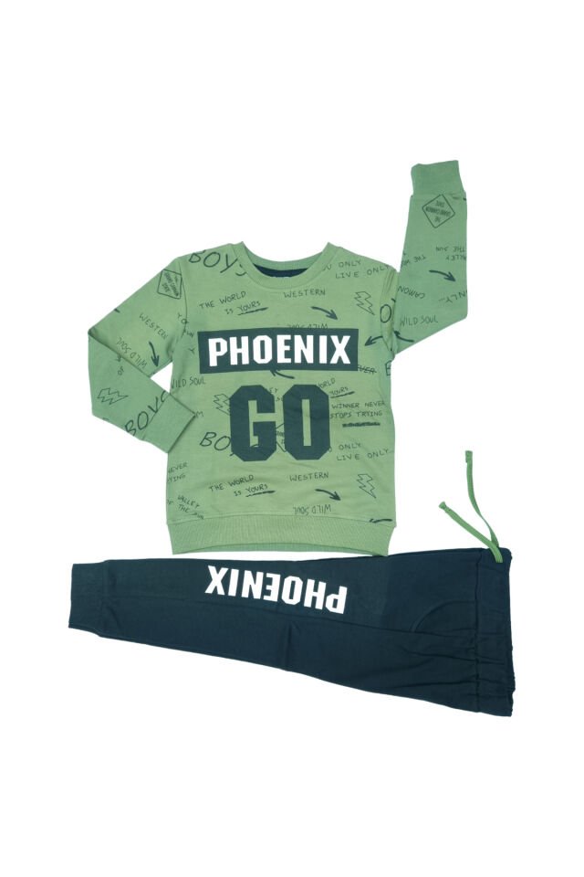 Pelops Erkek Çocuk Spor Eşofman Takım