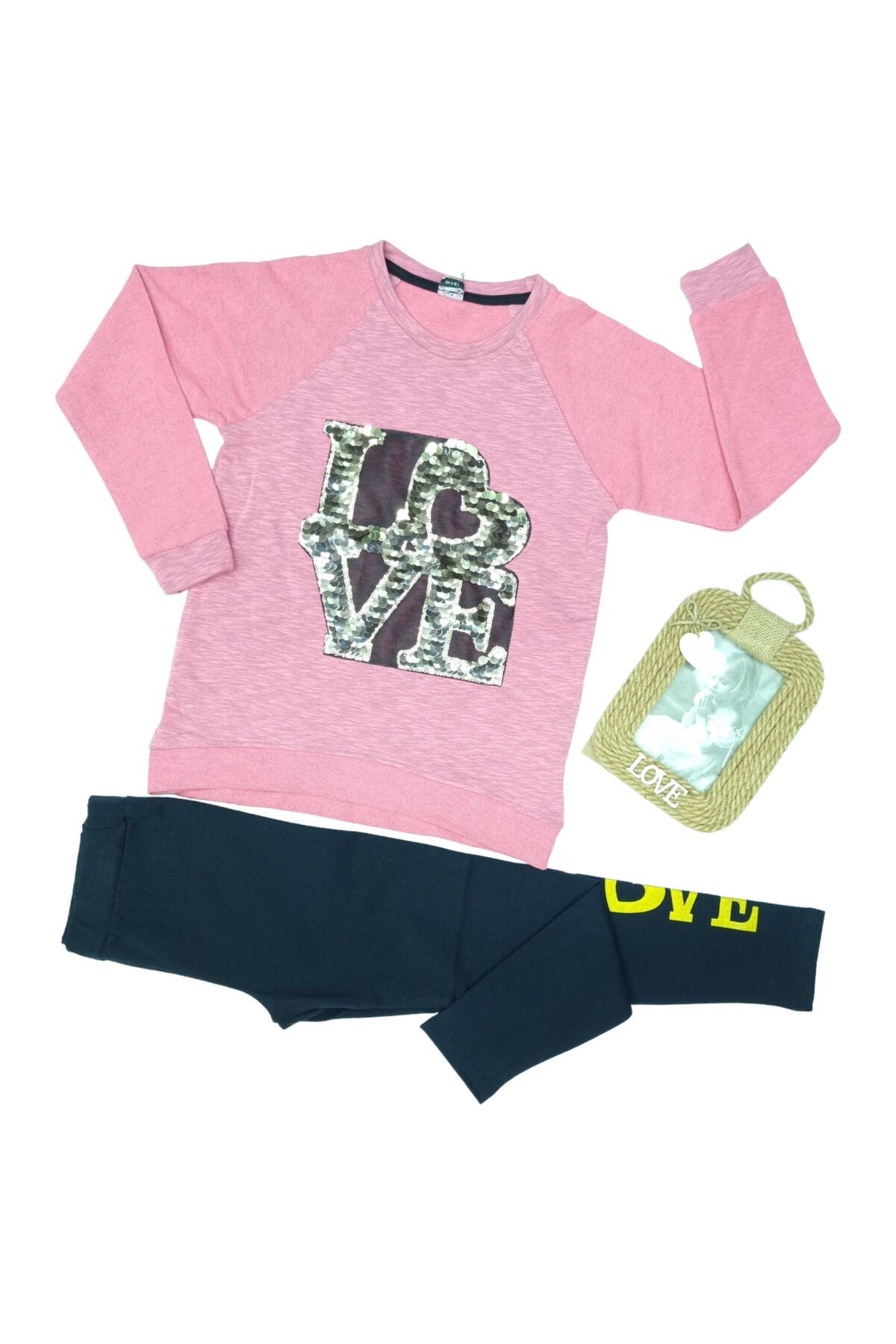 Pelops Kız Çocuk Spor Eşofman Takım