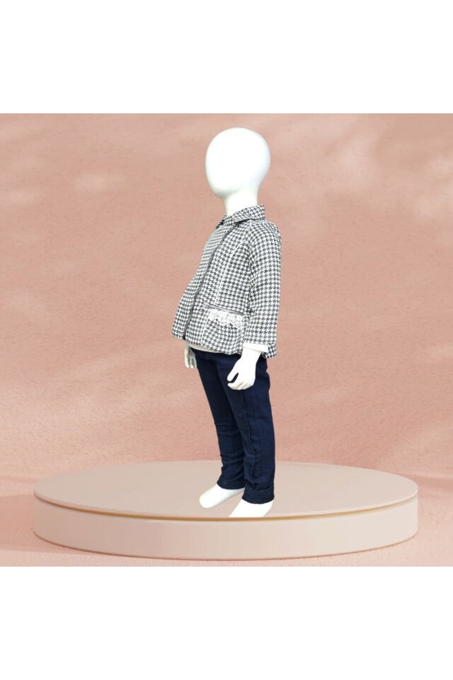 Niles Kız Bebek Ceketli Takım