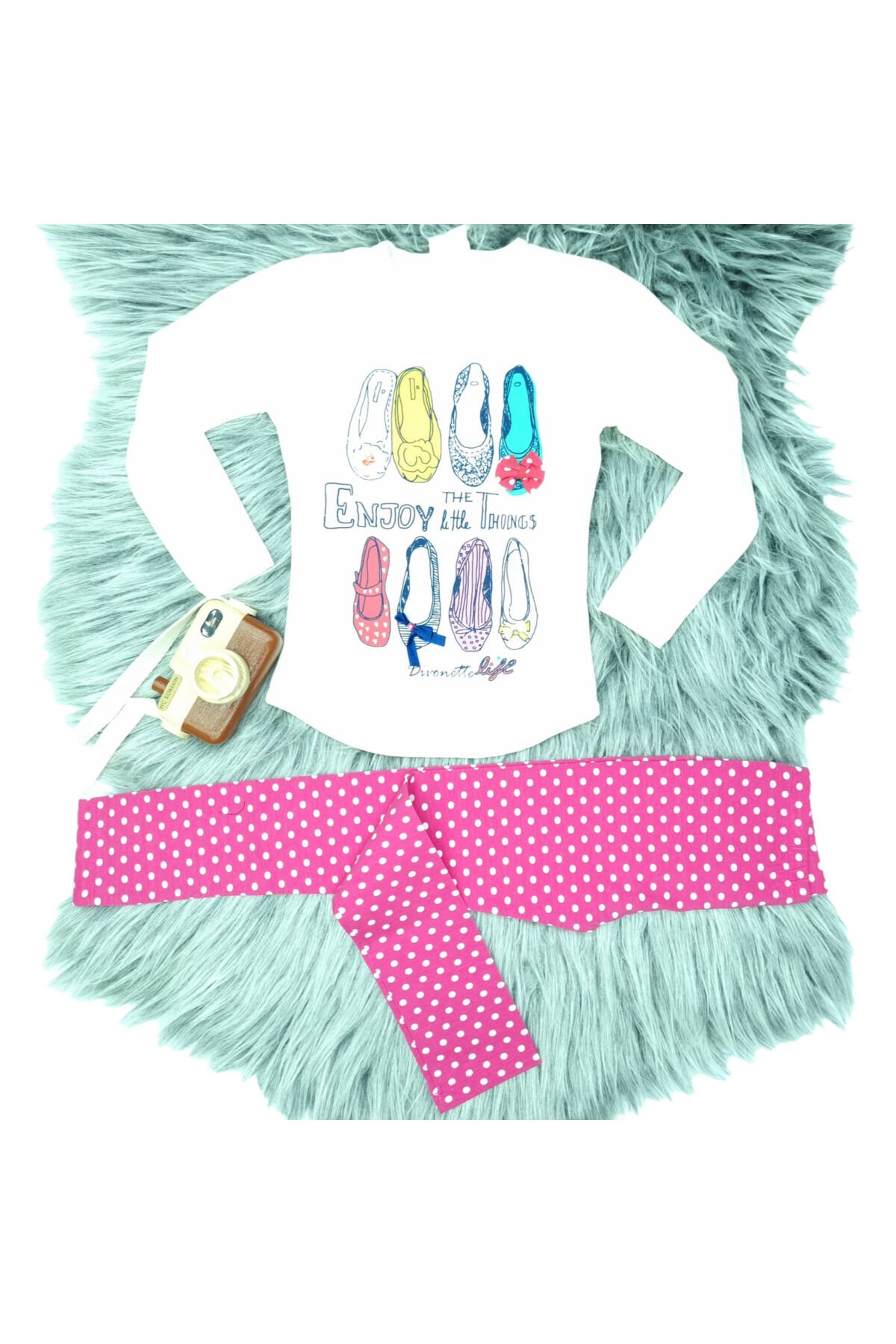 Divonette Kız Çocuk Spor Taytlı Takım