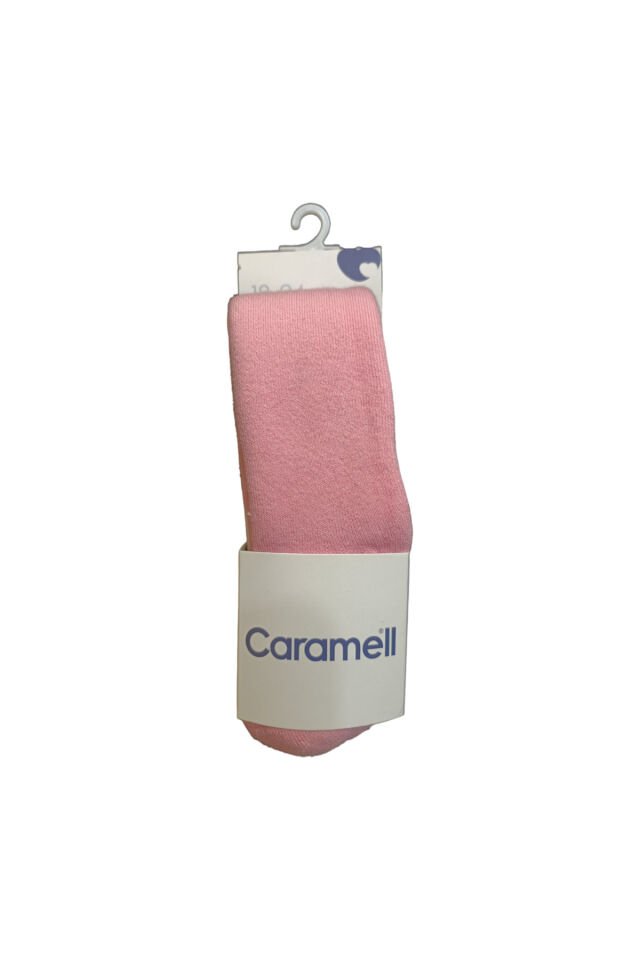 Caramell Unisex Bebek Kalın Havlu Çorap Koyu Pembe - 12-18 Ay