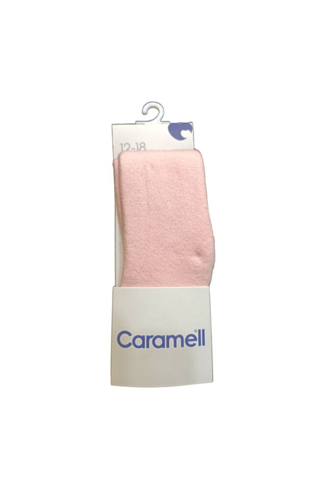 Caramell Unisex Bebek Kalın Havlu Çorap Pudra - 12-18 Ay