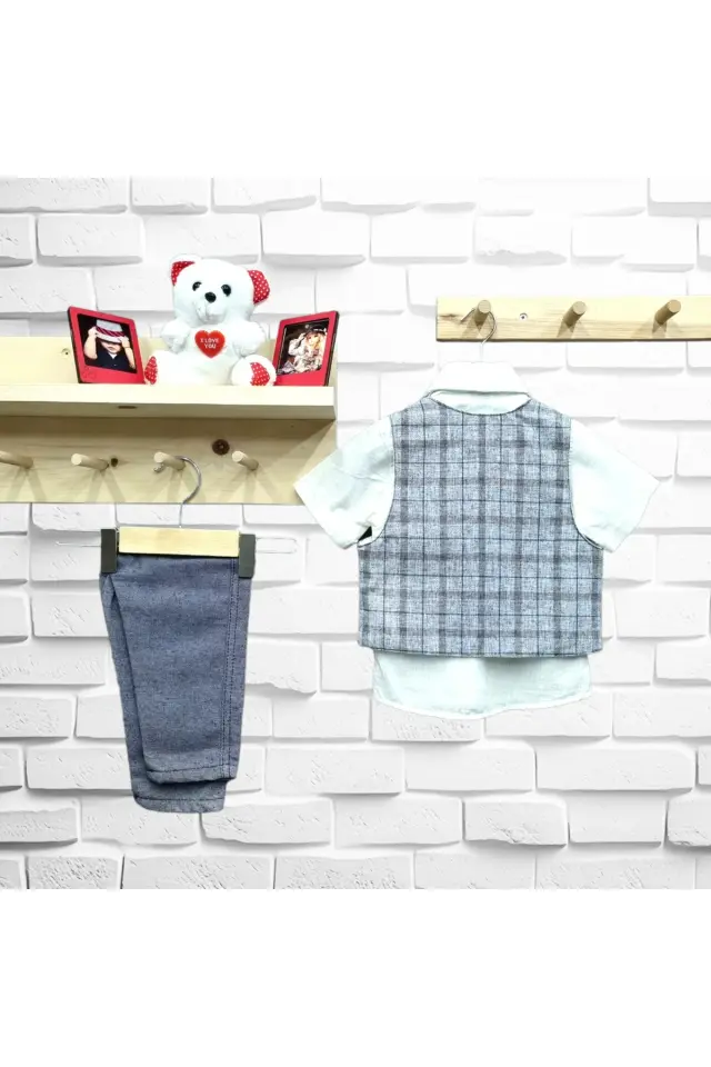 Babyboy Cepkenli Erkek Bebek Takım