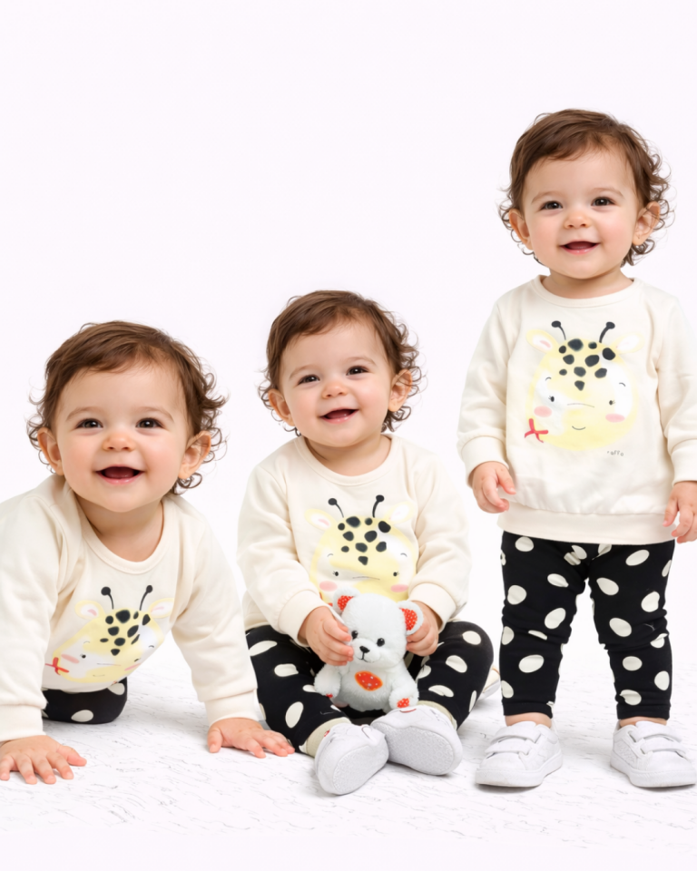 Via Kız Bebek Spor Taytlı Takım