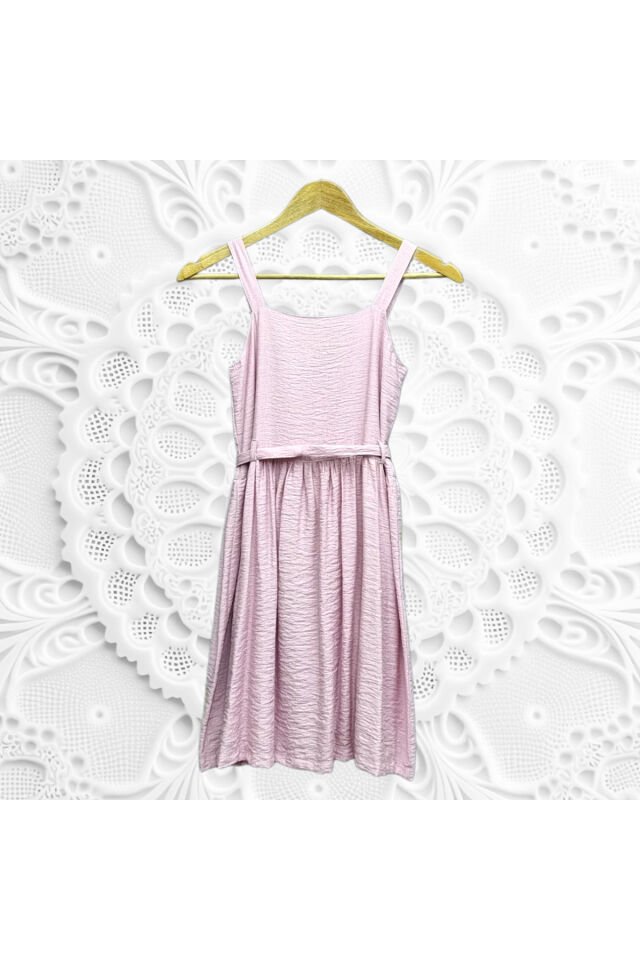 Wizzy Genç Kız Yazlık Keten Elbise