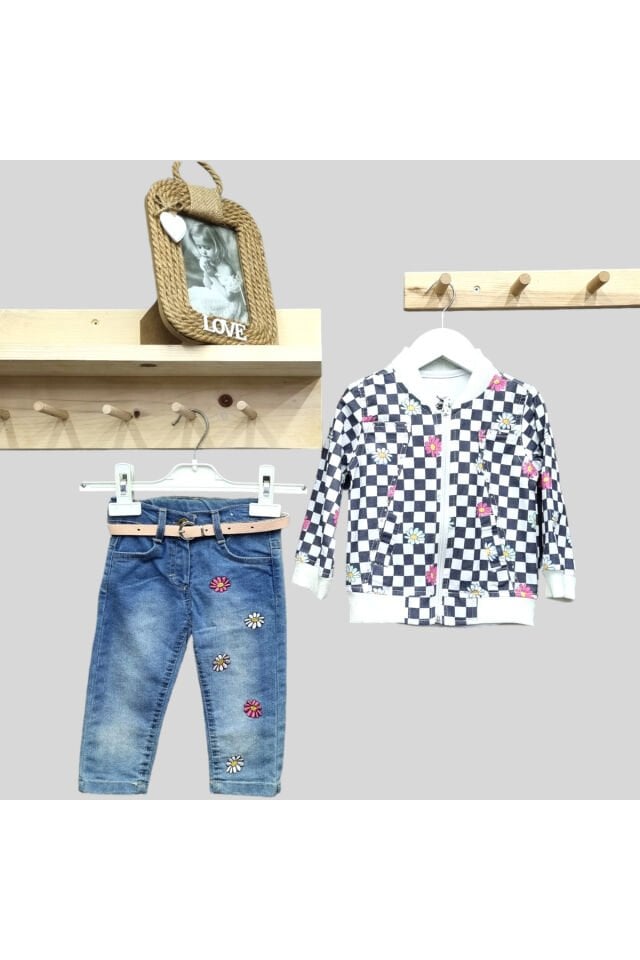 Miss Elitte Kız Bebek Ceketli Takım