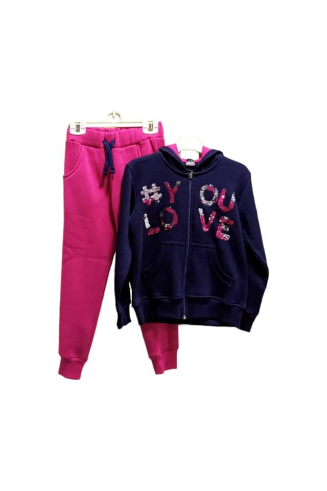 Pelops Kız Çocuk Spor Eşofman Takım