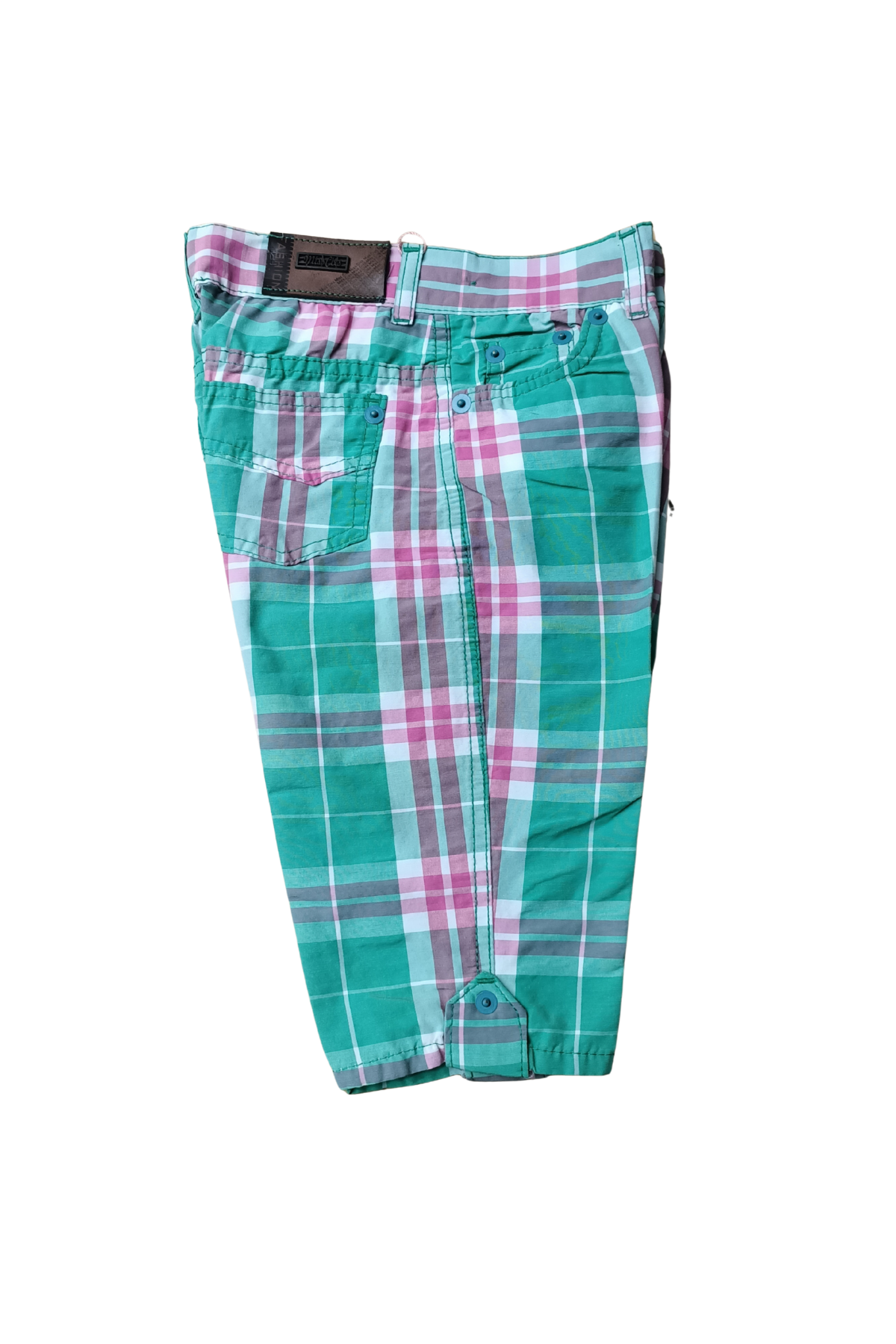 Unisex Çocuk Keten Kapri Şort