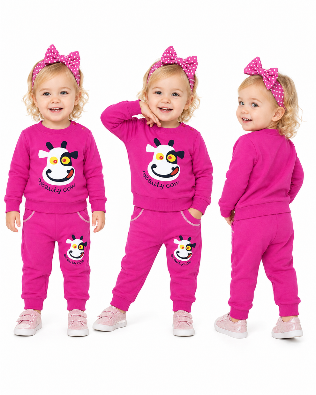 Ninolindo Kız Bebek Spor Eşofman Takım