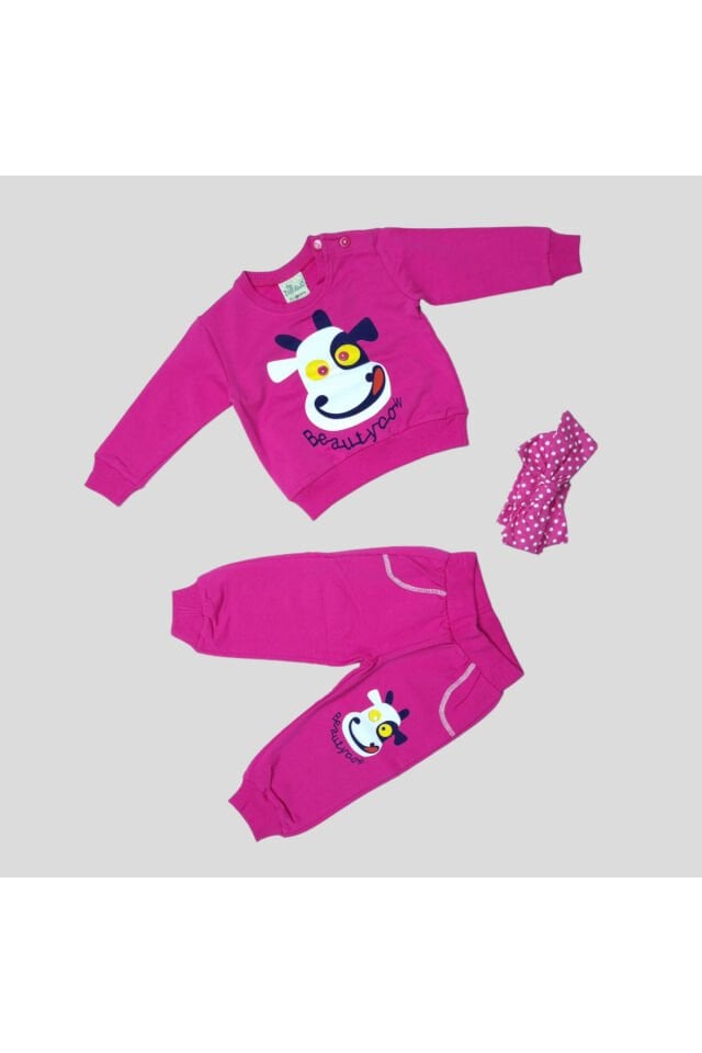 Ninolindo Kız Bebek Spor Eşofman Takım