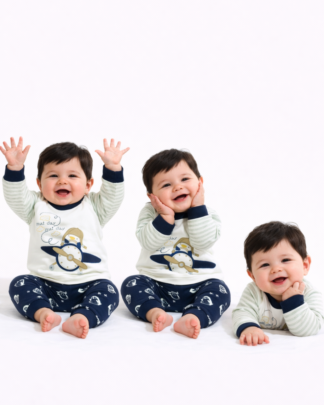 Pelops Erkek Bebek Spor Eşofman Takım