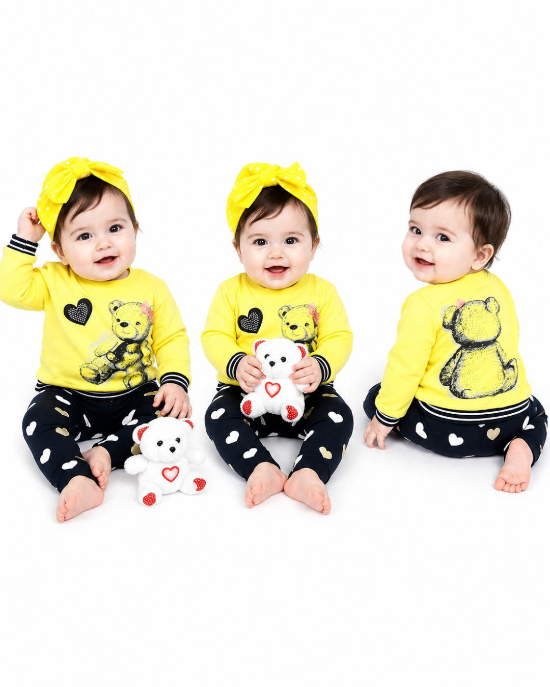 Pelops Kız Bebek Spor Taytlı Takım