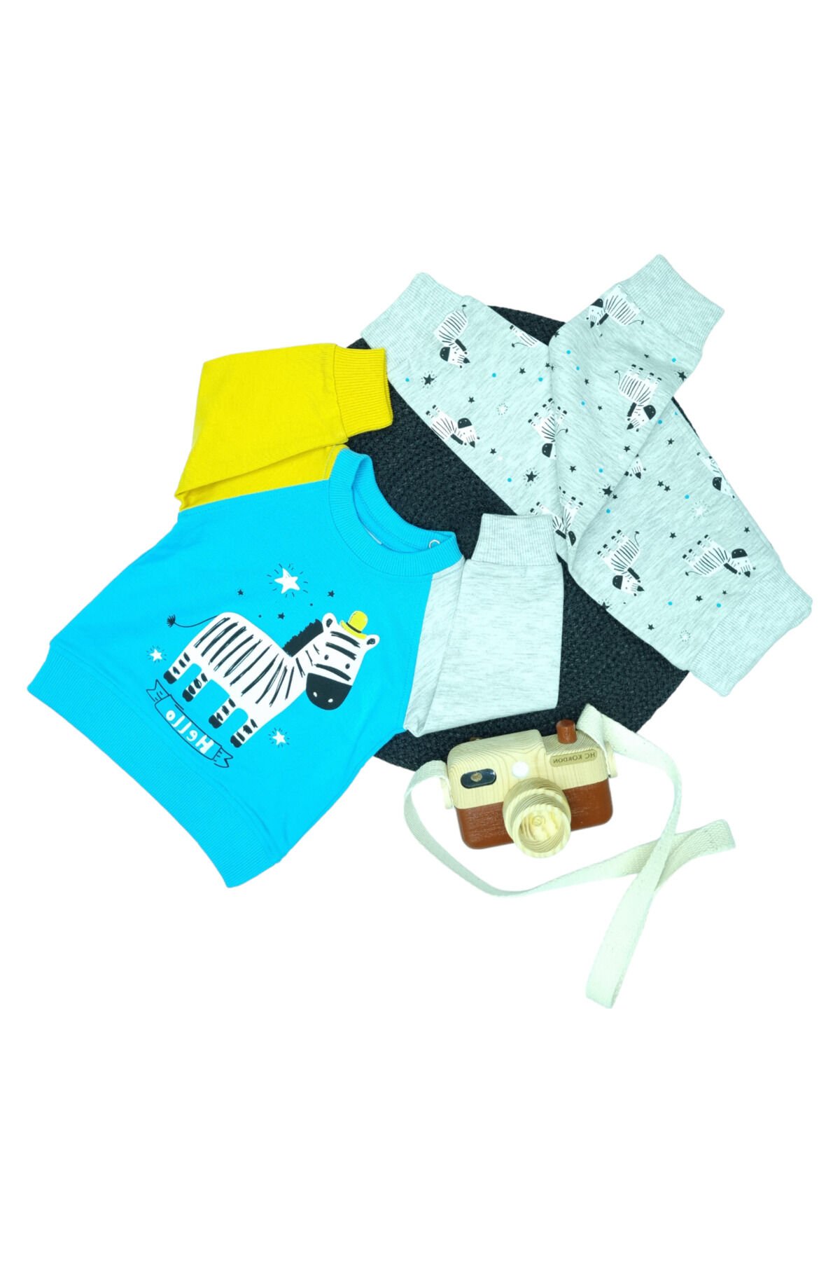 Pelops Erkek Bebek Spor Eşofman Takım