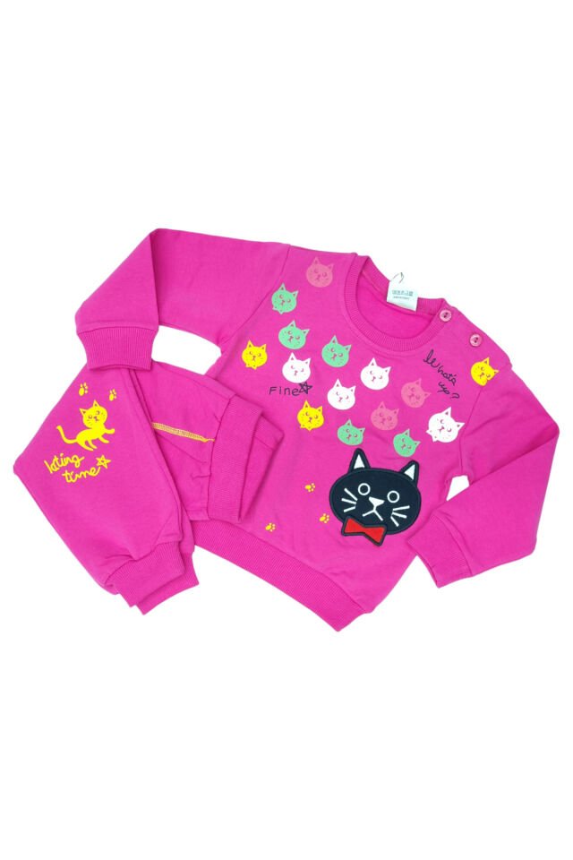 Ninolindo Kız Bebek Spor Eşofman Takım