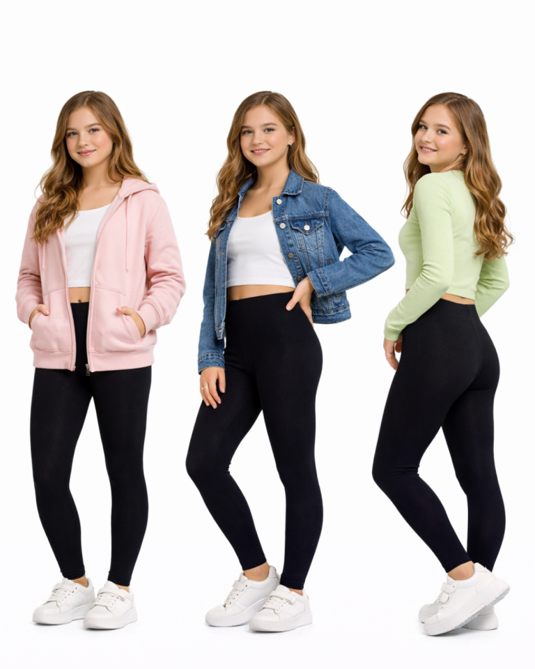 YC Genç Kız Fitilli Tayt