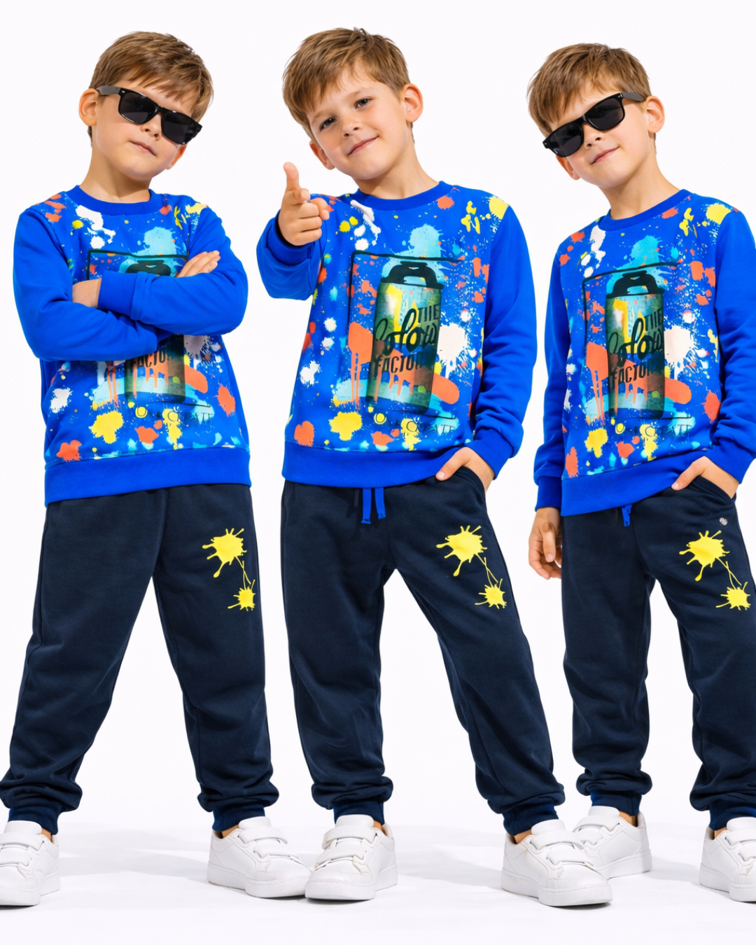 Pelops Erkek Çocuk Spor Eşofman Takım