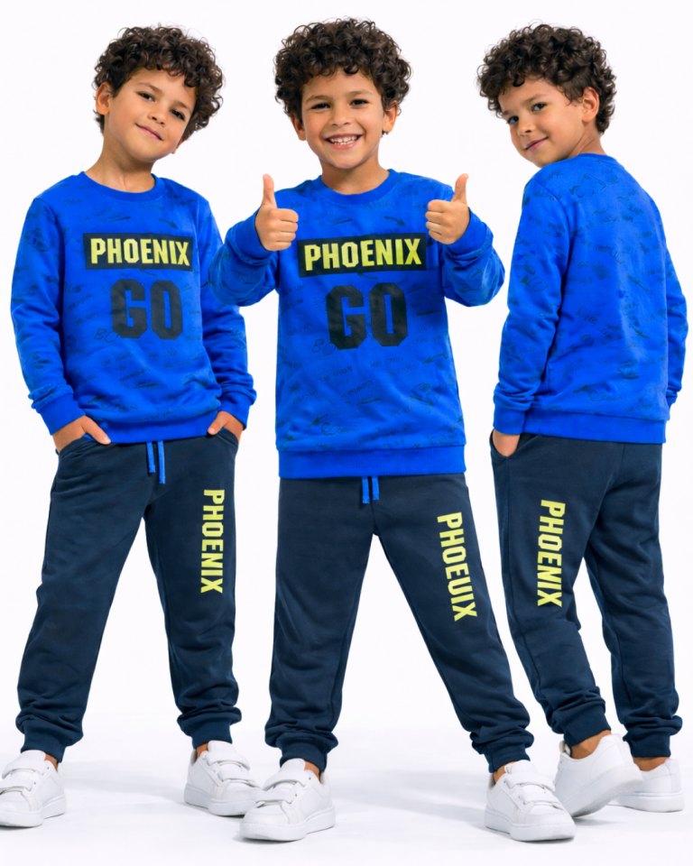 Pelops Erkek Çocuk Spor Eşofman Takım