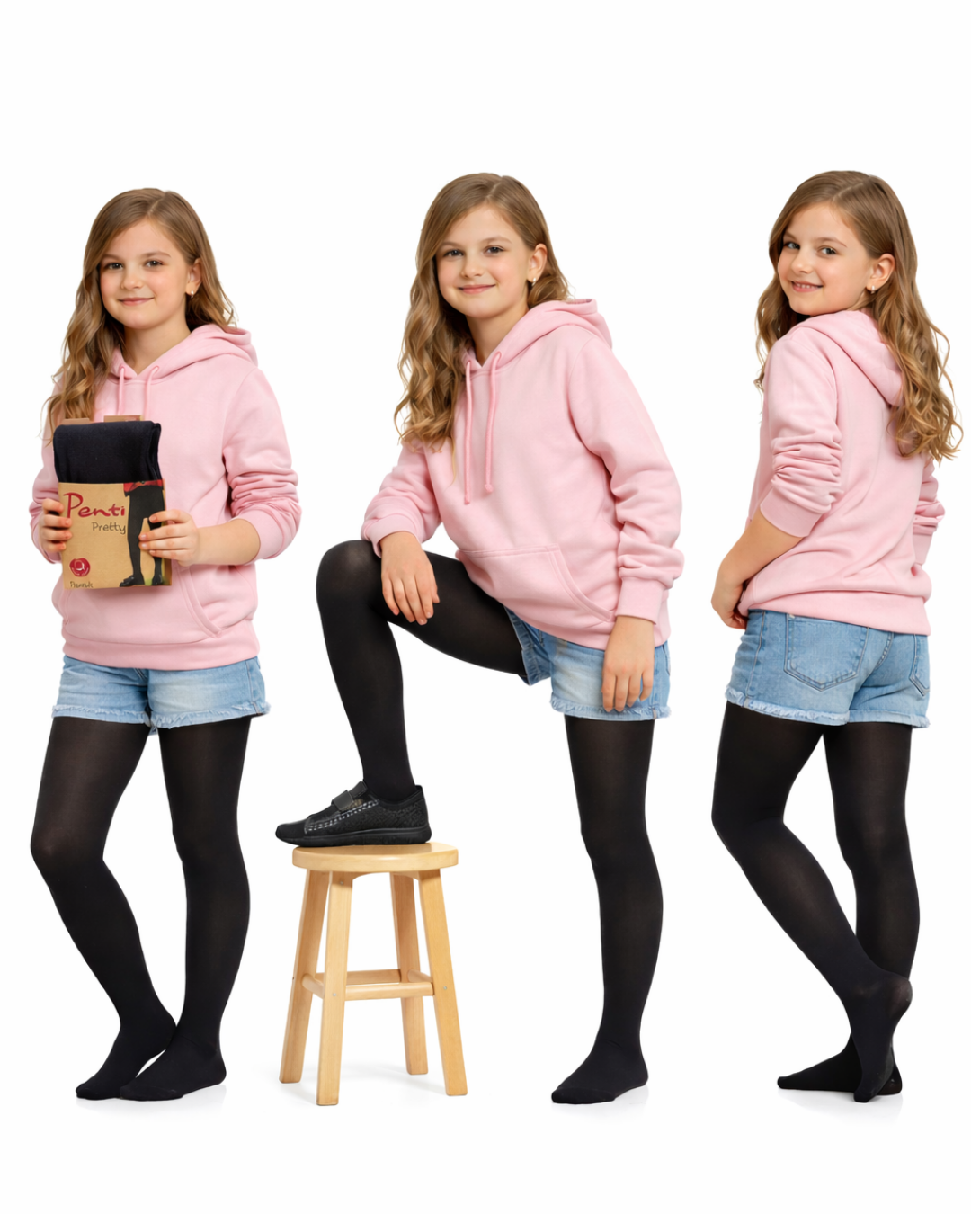 Penti Pretty Kışlık Kız Çocuk Külotlu Çorap