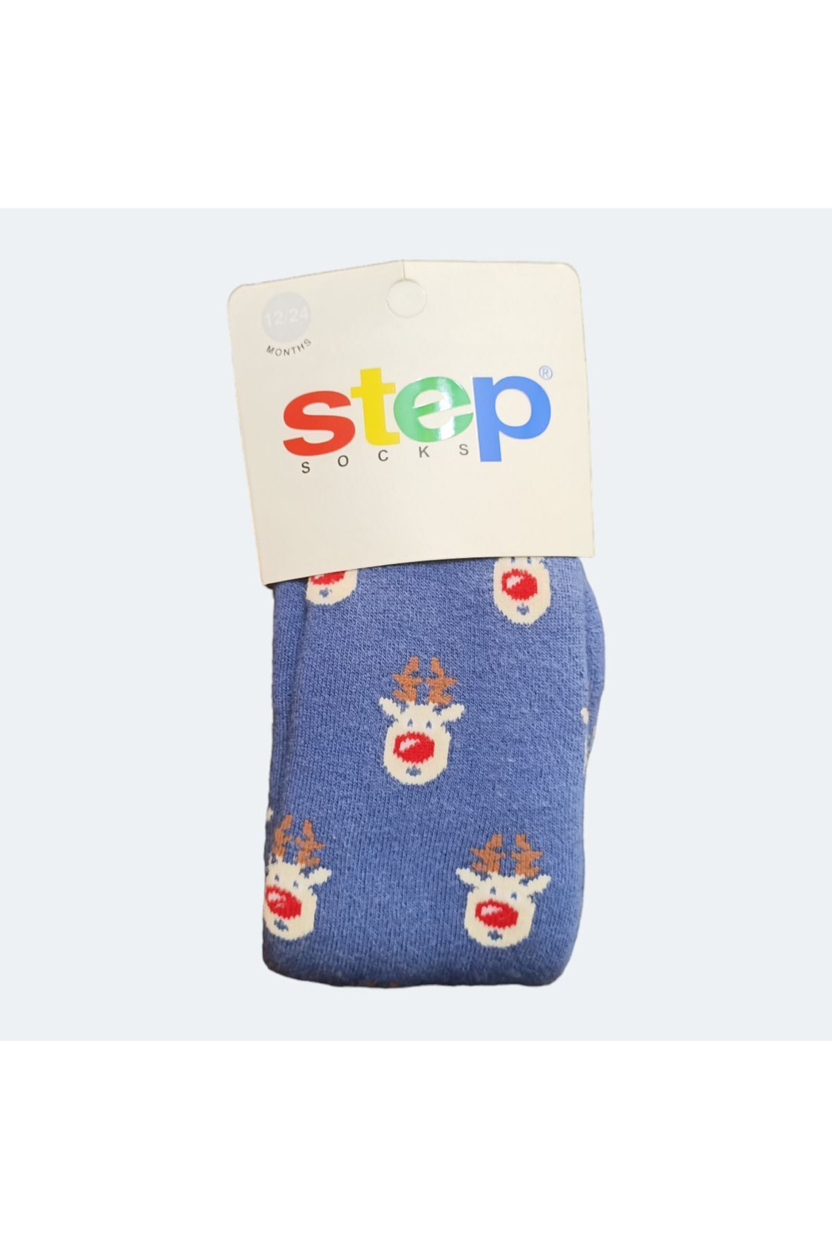 Step Unisex Kışlık Kalın Havlu Çorap Lacivert - 12-24 Ay