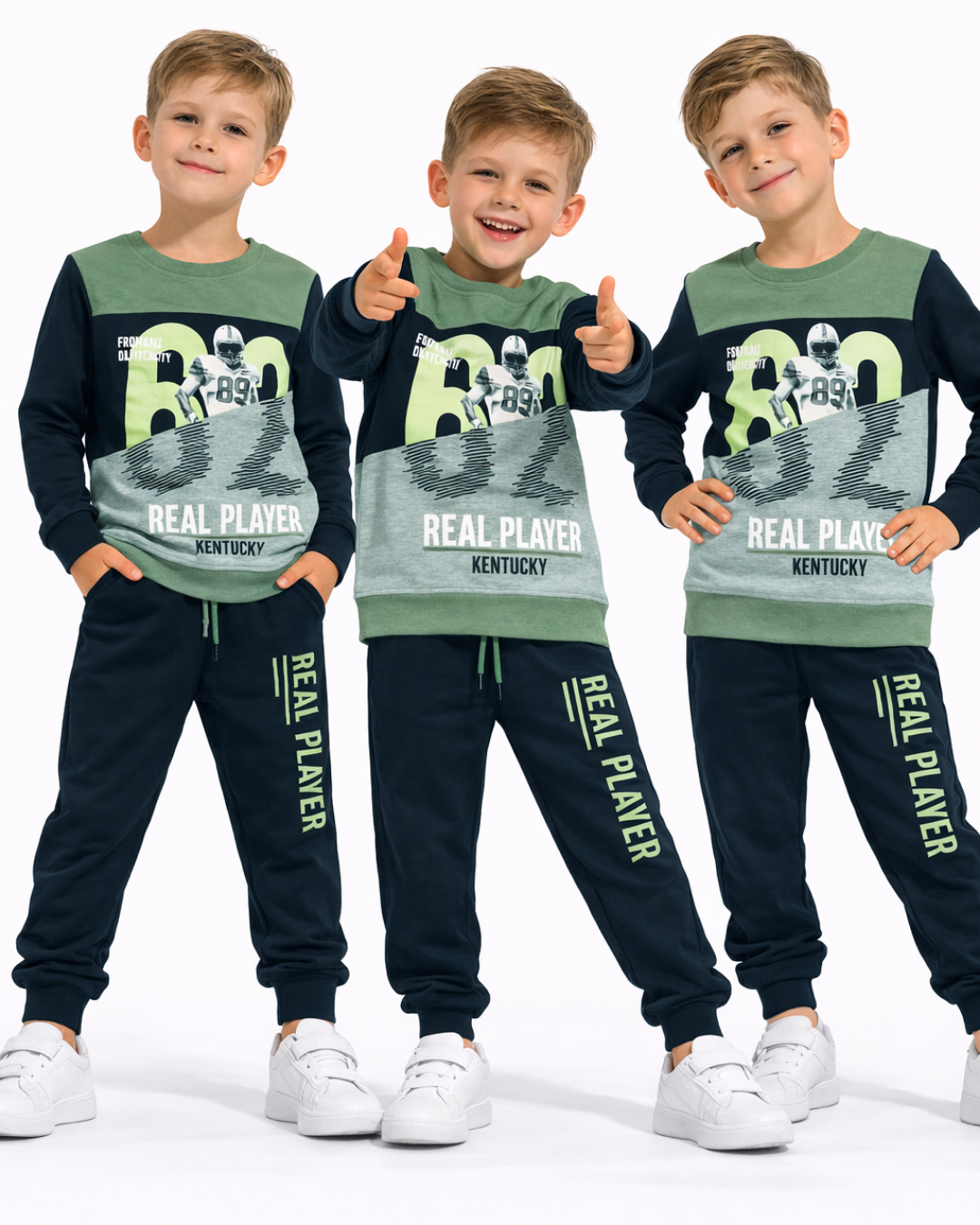 Pelops Erkek Çocuk Spor Eşofman Takım